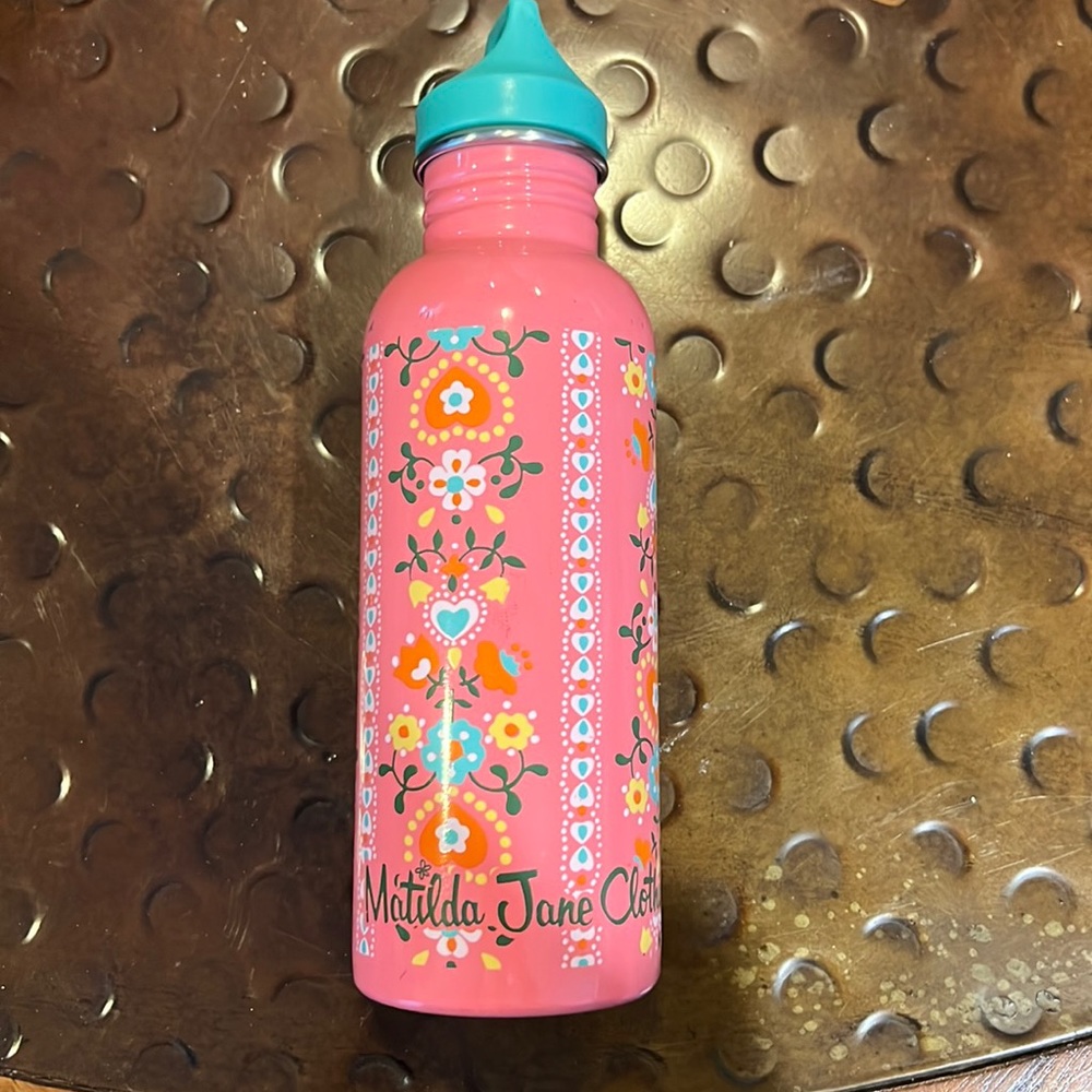 Pink Matilda jane water bottle